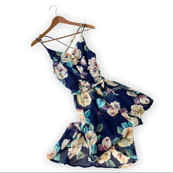 Floral Print Tua Tua High-Low Dress - Picture 3 of 15